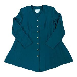 Motherhood Long Sleeve Button Down Top Sz M